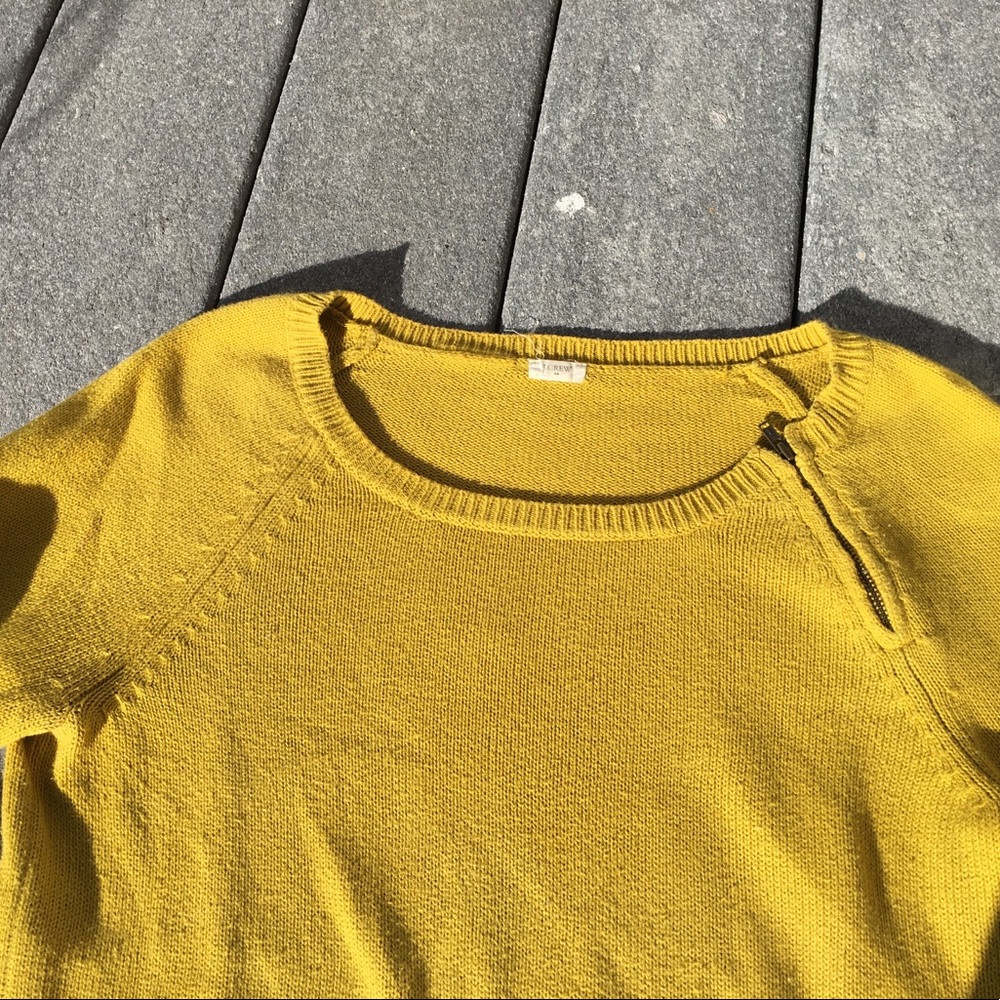 ❄️ J.crew zipper detail sweater - Picture 3 of 4